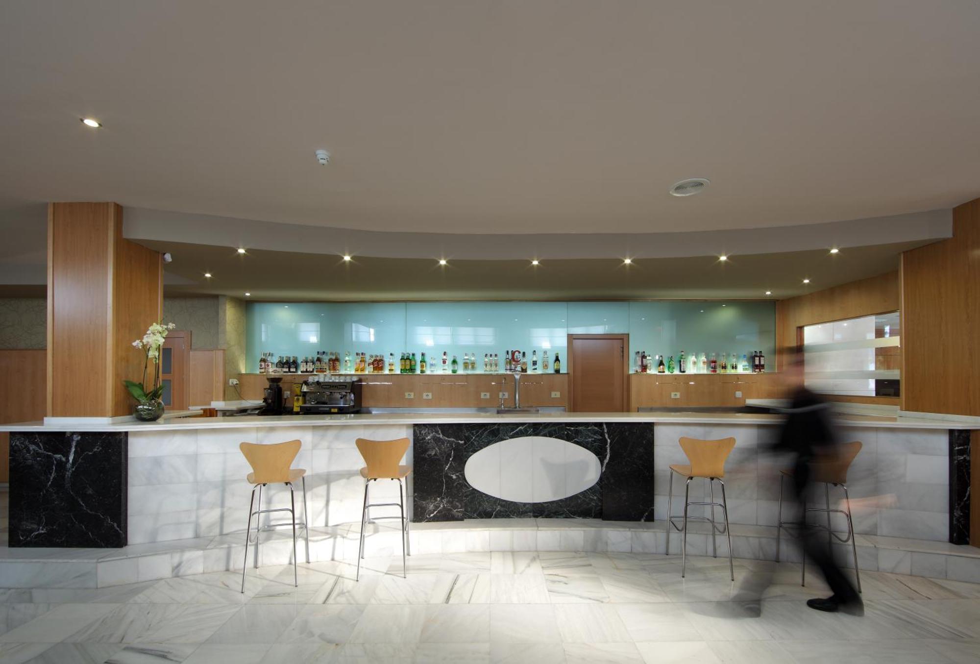 Hotel Villa Blanca Albolote Restaurang bild