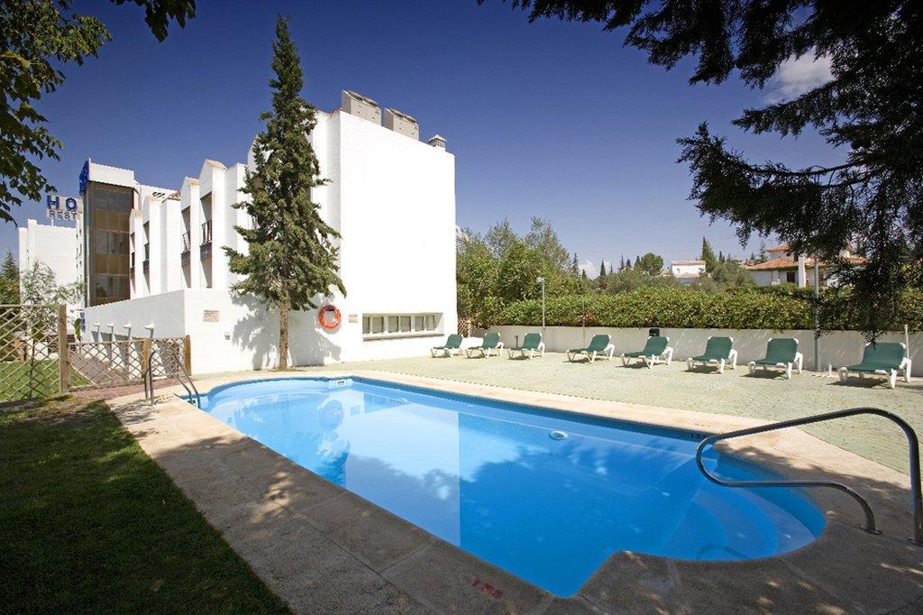 Hotel Villa Blanca Albolote Exteriör bild